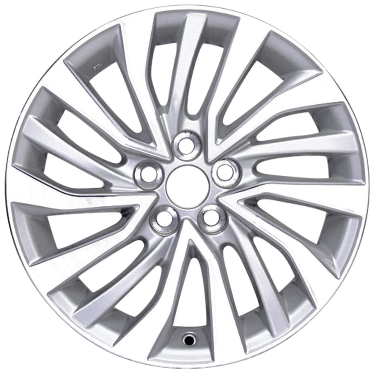 16 Inch Aluminum Wheel Rim For Toyota Corolla 2017-2020 5 Lug 100mm 15 Spoke