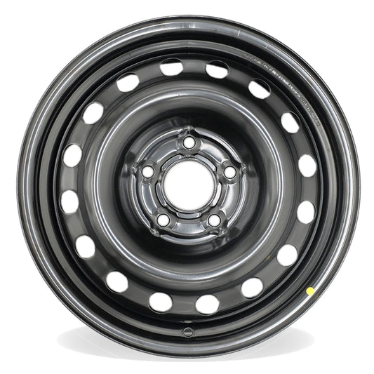 16" Single 16x6.5 Black Steel Wheel For Nissan Sentra 2013-2019 OEM Design Replacement Rim
