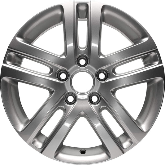 16 inch Aluminum Wheel Rim for 2005-2014 Volkswagen Jetta 5 Lug Tire Fits R16