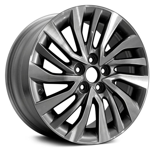 16 inch Aluminum Wheel Rim for Toyota Corolla 17-20 5 Lug Silver