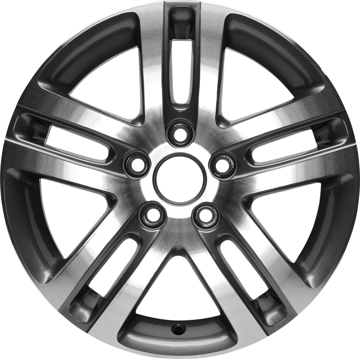 16 inch Aluminum Wheel Rim for Volkswagen Jetta 2005-2014 5 Lug 112mm 10 Spoke