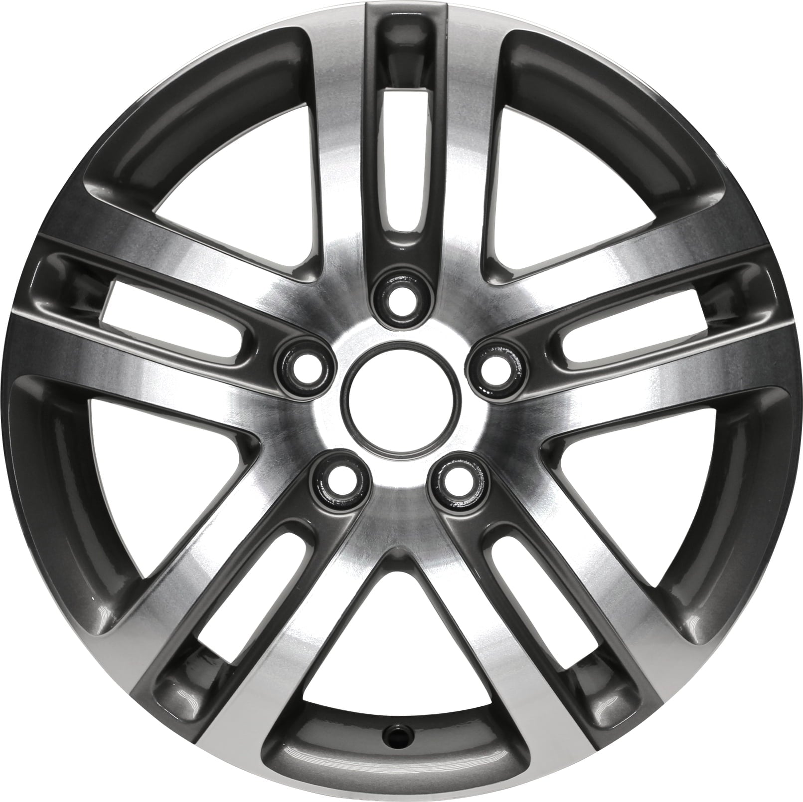 16 inch Aluminum Wheel Rim for Volkswagen Jetta 2005-2014 5 Lug 112mm 10 Spoke