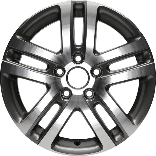 16 inch Aluminum Wheel Rim for Volkswagen Jetta 2005-2014 5 Lug 112mm 10 Spoke