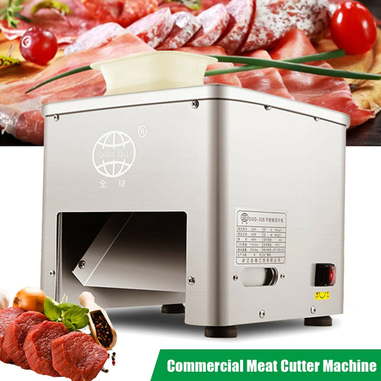 160kg /h 550W Commercial Meat Slicer 3.5mm Blade Meat Vegetable Cutting Machine