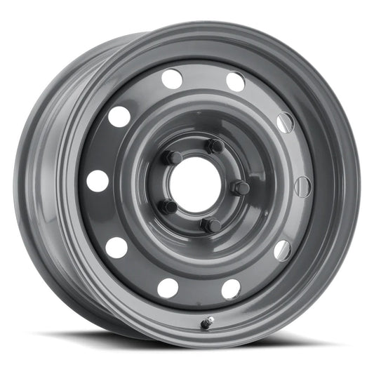 16x7 Mobelwagen 901G Stahl Utility Gray NPS Wheel 5x112 (30mm)