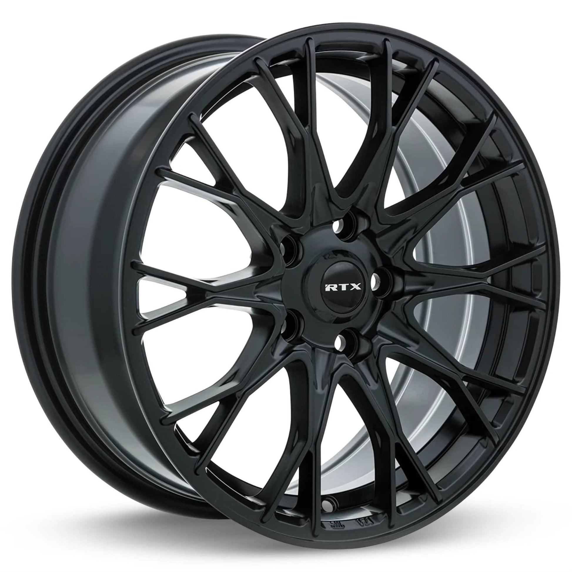 16x7 RTX Concorde Satin Black Wheel 5x4.5 (38mm)