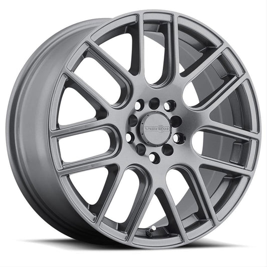 16x7 Vision 426H Cross Gunmetal Wheel 5x110/5x115 (38mm)