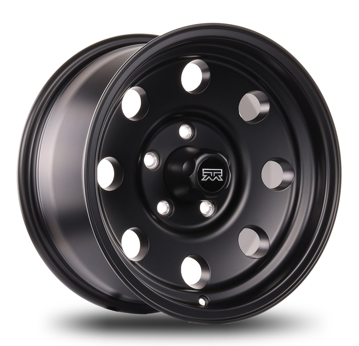 16x8 Mudder Trucker MT614 Diesel Satin Black 5x127 5x5 ET0 wheel rim