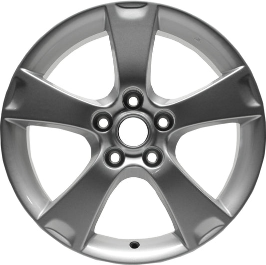 17 Inch Aluminum Wheel Rim For Mazda Mazda3 2004-2006 5 Lug 114mm 5 Spoke