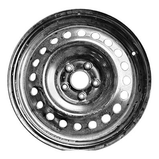 17 X 7 New Premium Replacement Steel Wheel Replica, Black, Fits 2014-2018 Nissan Rogue