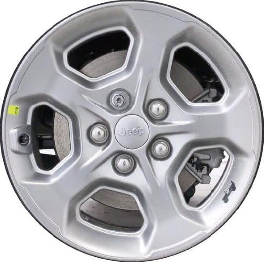 17 inch OE Aluminum wheel for 2021 Jeep Wrangler 17x7.5 Rim 5 Lug