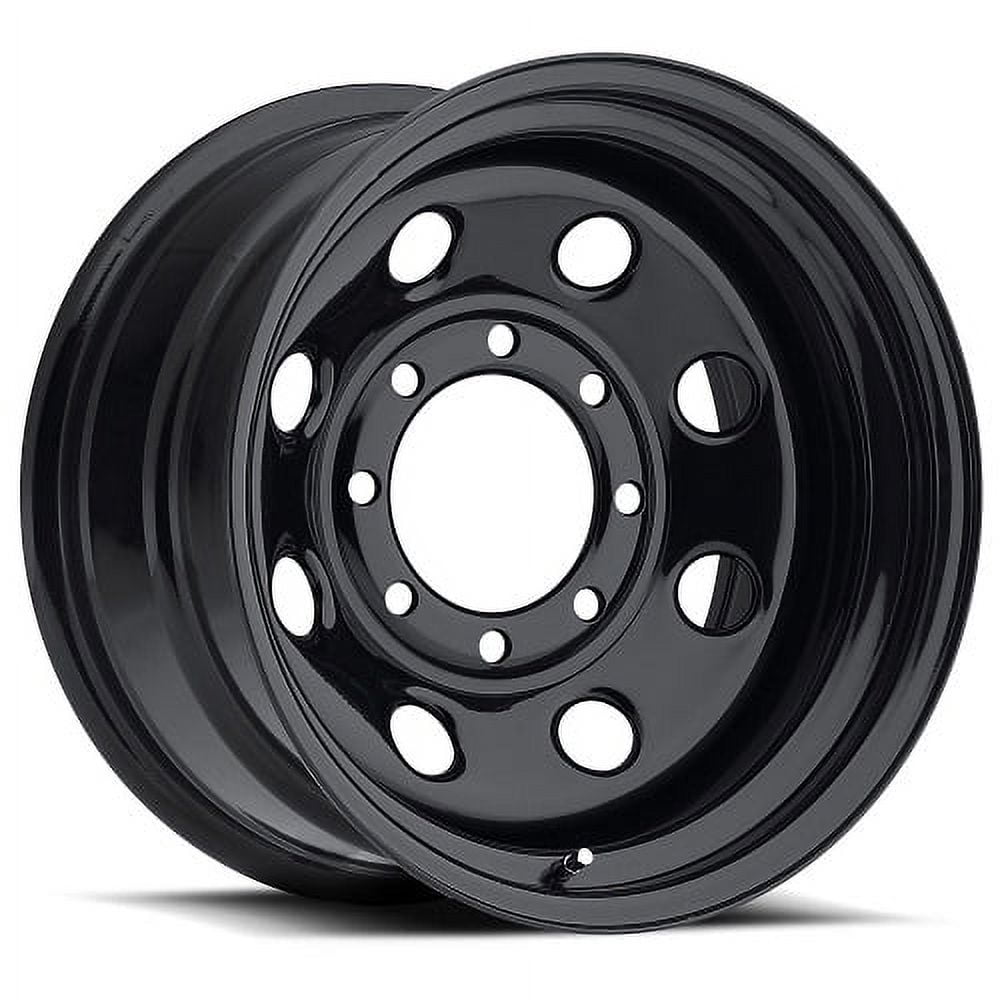 17x9 Vision HD 85H Soft 8 Gloss Black Wheel 5x5 (-12mm) CAPS SEPARATE