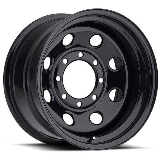 17x9 Vision HD 85H Soft 8 Gloss Black Wheel 5x5 (-12mm) CAPS SEPARATE