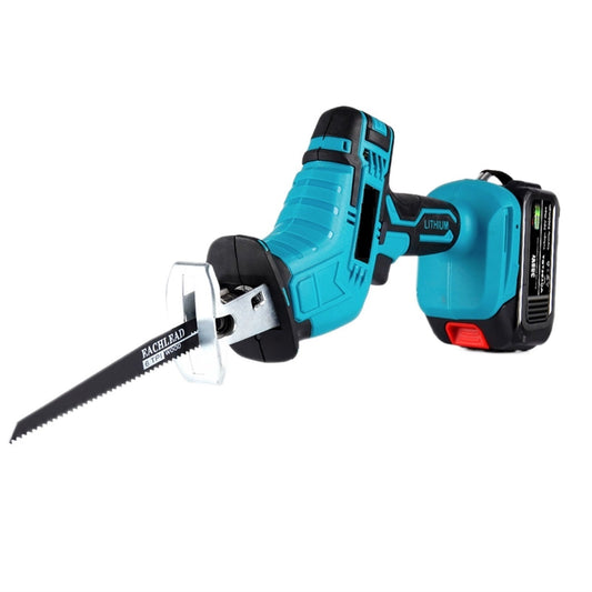 18V Cordless Reciprocating Saw Handsaw Saber Multifunction Saw for Metal Wood Pipe Cutting with 4 Blades Kit ,Efficient Cutting