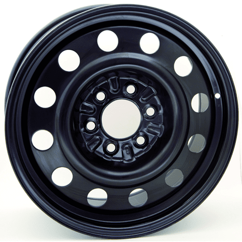 18x7.5 RTX Black Steel Wheel 6x135 (40mm)