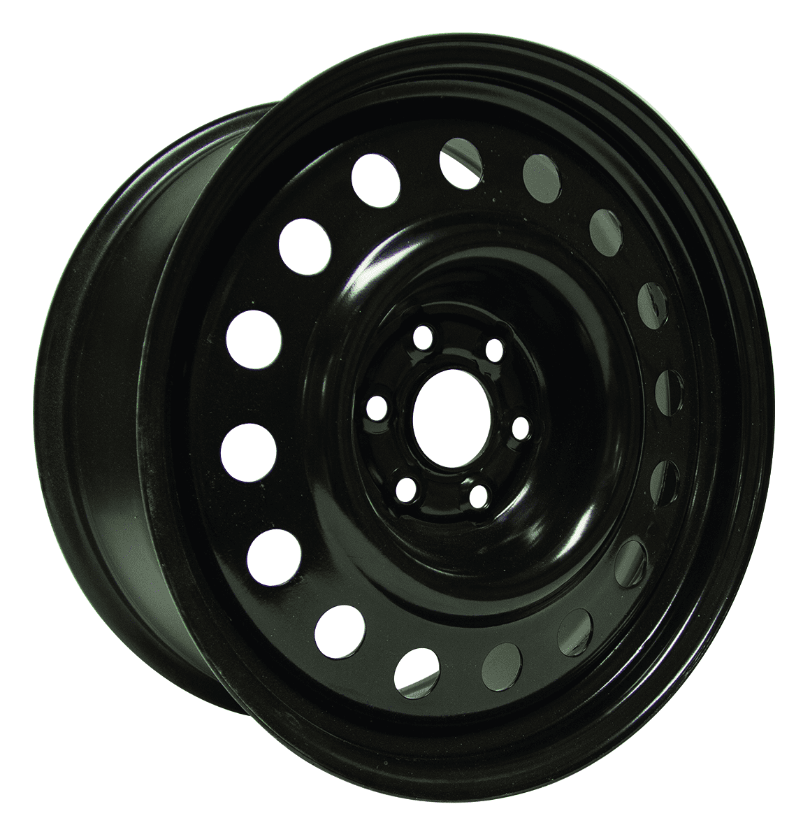 18x8 RTX Black Steel Wheel 6x120 (35mm)