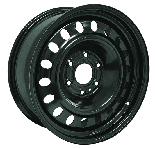 18x8 RTX Black Steel Wheel 6x5.5 (25mm)