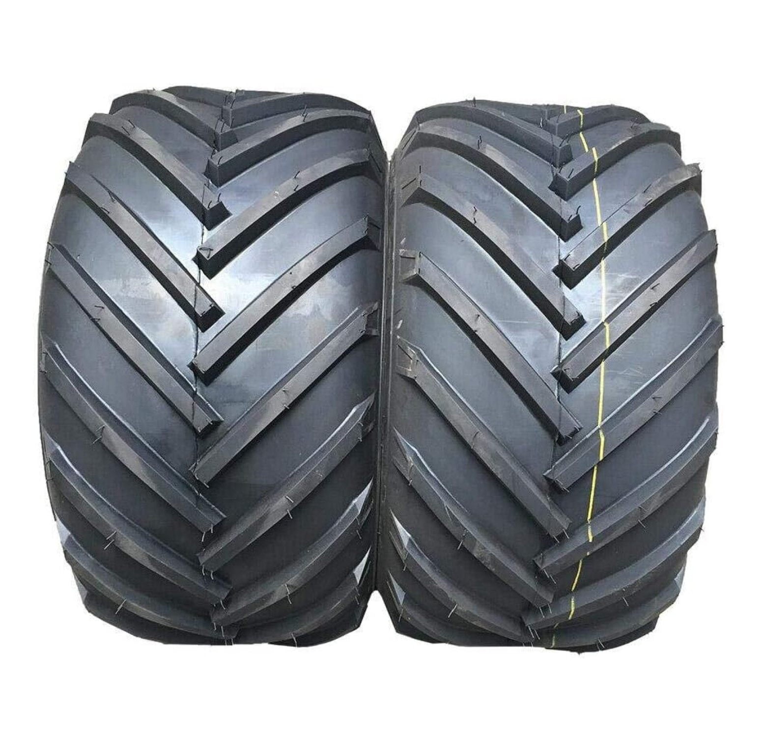 18x9.50-8 Lawn Mower Tractor Tires 2PR 19x9.5x8 Lawn & Garden Mower Golf Cart Turf Tires Tubeless Pack of 2