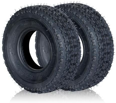 19x7.00-8 ATV UTV Front Tires 4 Ply 19x7x8 Sport All Terrain Tubeless Tires Set of 2