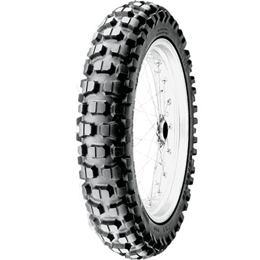 120/90x18 (65R) Tube Type Pirelli MT21 Dual Sport Rallycross Rear Motorcycle Tire for KTM 125 DXC 1990-1992