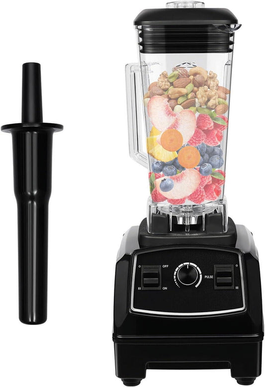 2.0 Ltr Black Food Blender Mixer, Multiple Speeds, Easy to Use and Clean