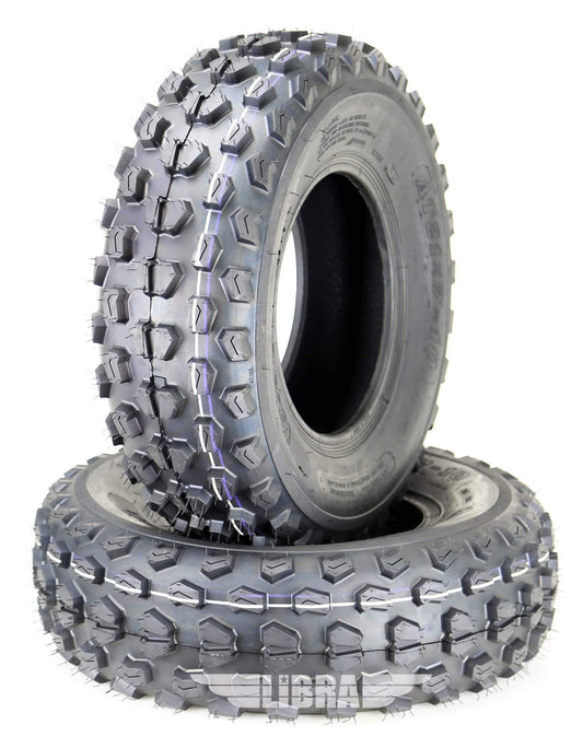 (2) 21x7-10 21x7x10 Honda TRX 700XX Odyssey FL350 ATV Front Tire Set 6PR