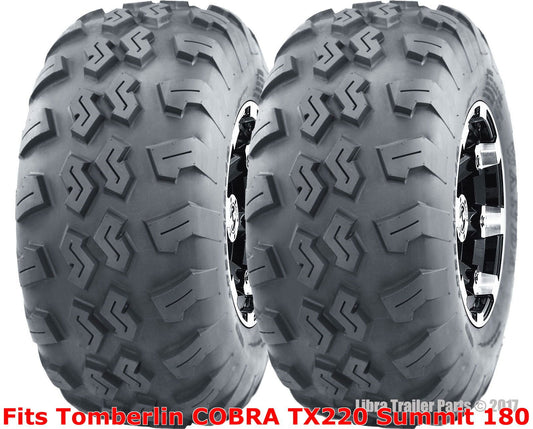 2 ATV Tires 21x7-10 21x7x10 Tomberlin COBRA TX220 Summit 180 front P3018