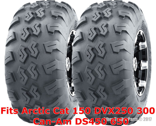 2 ATV Tires 21x7-10 Arctic Cat 150 DVX250 300 Can-Am DS450 650 front P3018