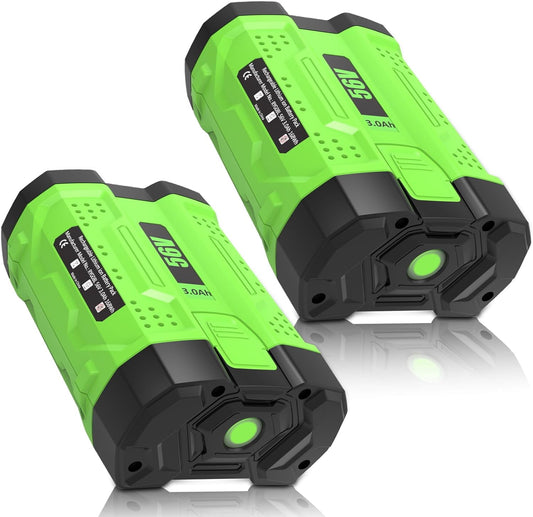 2 Packs Replacement for EGO BA2800 Power 56V 3.0Ah Lithium-Ion Battery Compatible with All 56V Equipment