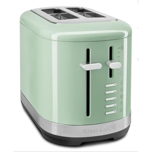 2 Slice Automatic Toaster with Extra Wide Slots, Pistachio