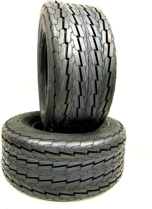 2 Trailer Tires 20.5x8-10 20.5x8.0-10 10PR Load Range E 205/65d10