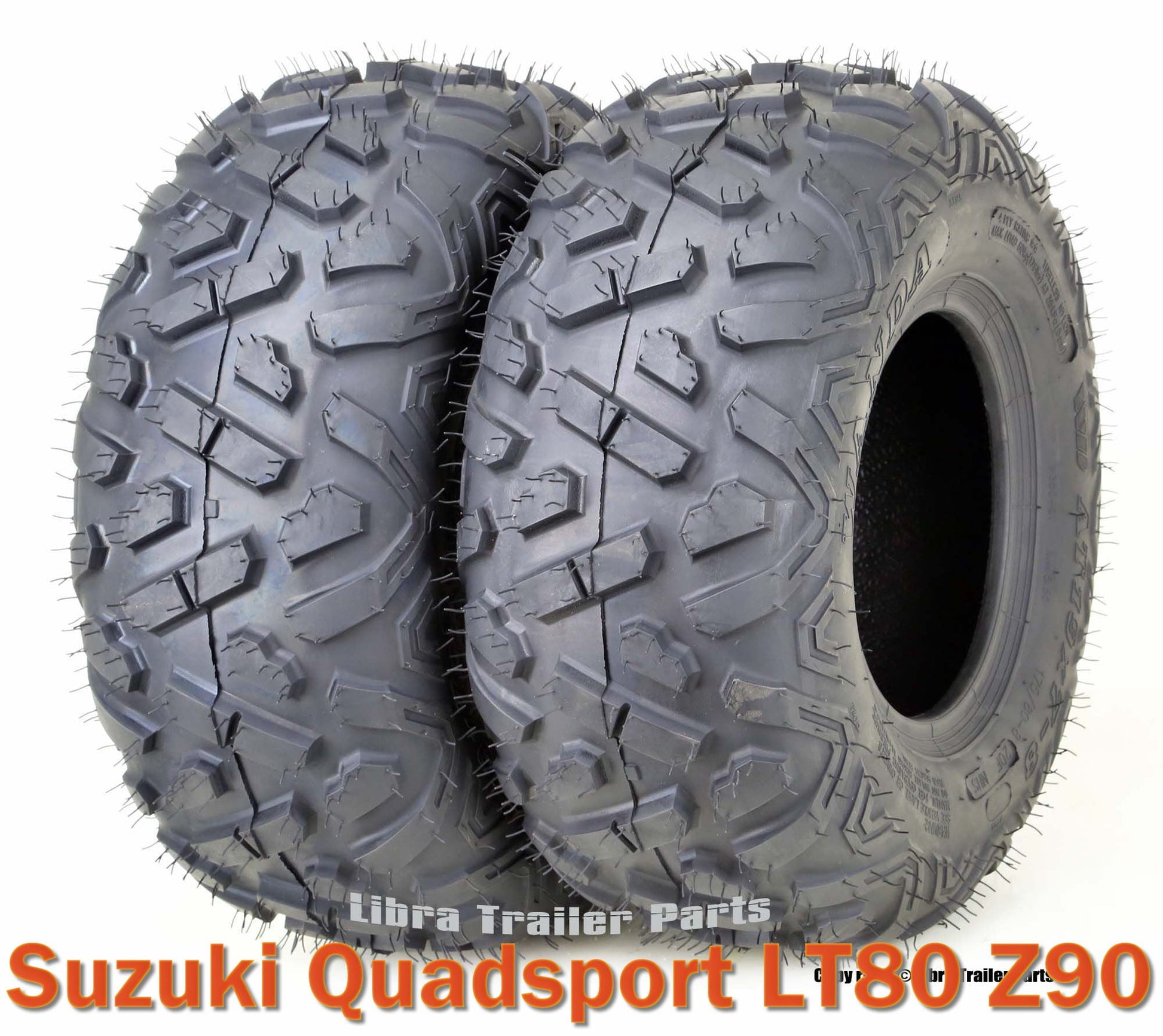 2 WANDA ATV tires 19x7-8 19x7x8 Suzuki Quadsport LT80 Z90 P350