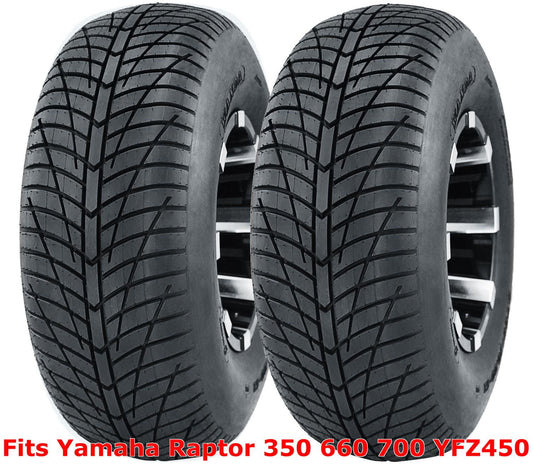 (2) Yamaha Raptor 350 660 700 YFZ450 front 21x7-10 21x7x10 Hi-speed ATV tires