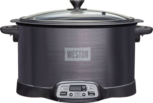 2-in-1 Indoor Smoker and Slow Cooker - STAINLESS STEEL