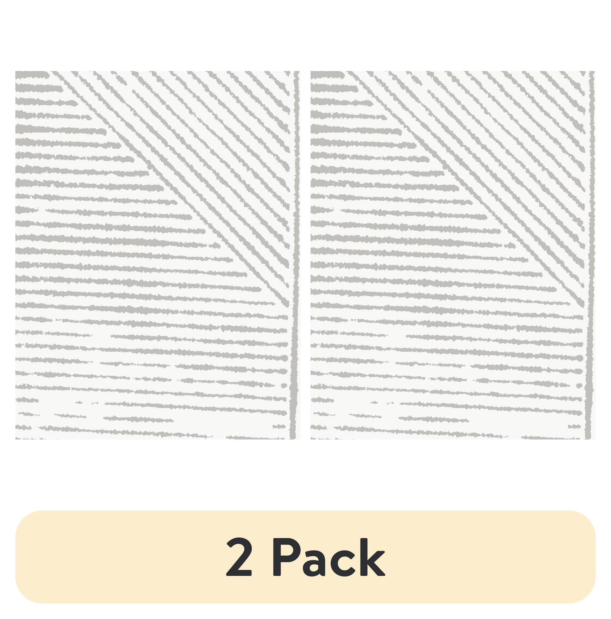 (2 pack) Better Homes & Gardens Papel Tapiz Autoadhesivo Gris Posey 30.75 Sq. ft, 1 Unidad