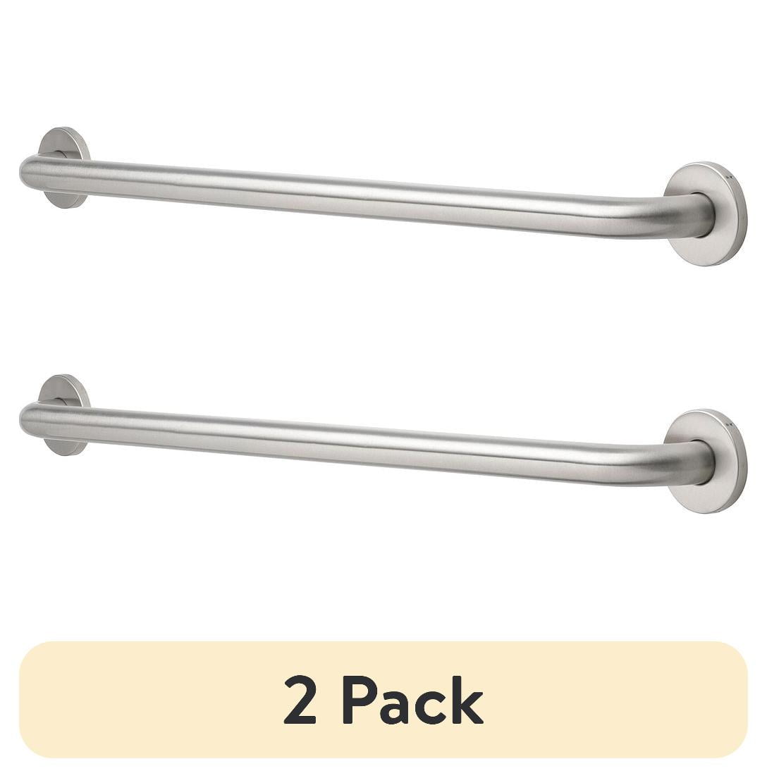 Mainstays 32 inch Grab Bar with 1-1/4 inch Diameter in Stainless Steel