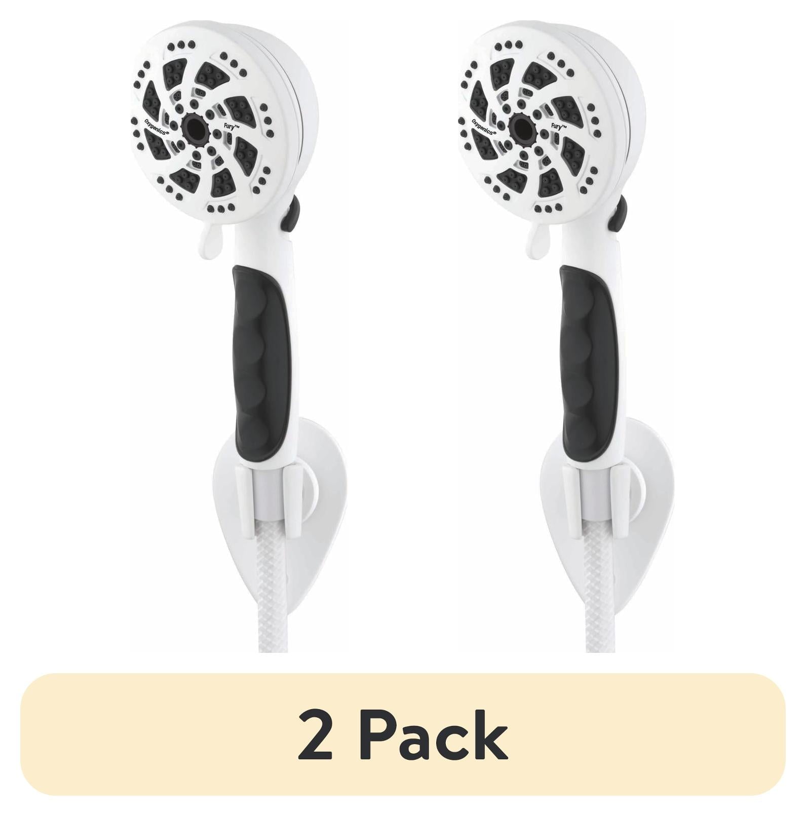 (2 pack) Oxygenics Fury RV 5-Setting Handheld Showerhead with 72-Inch Hose