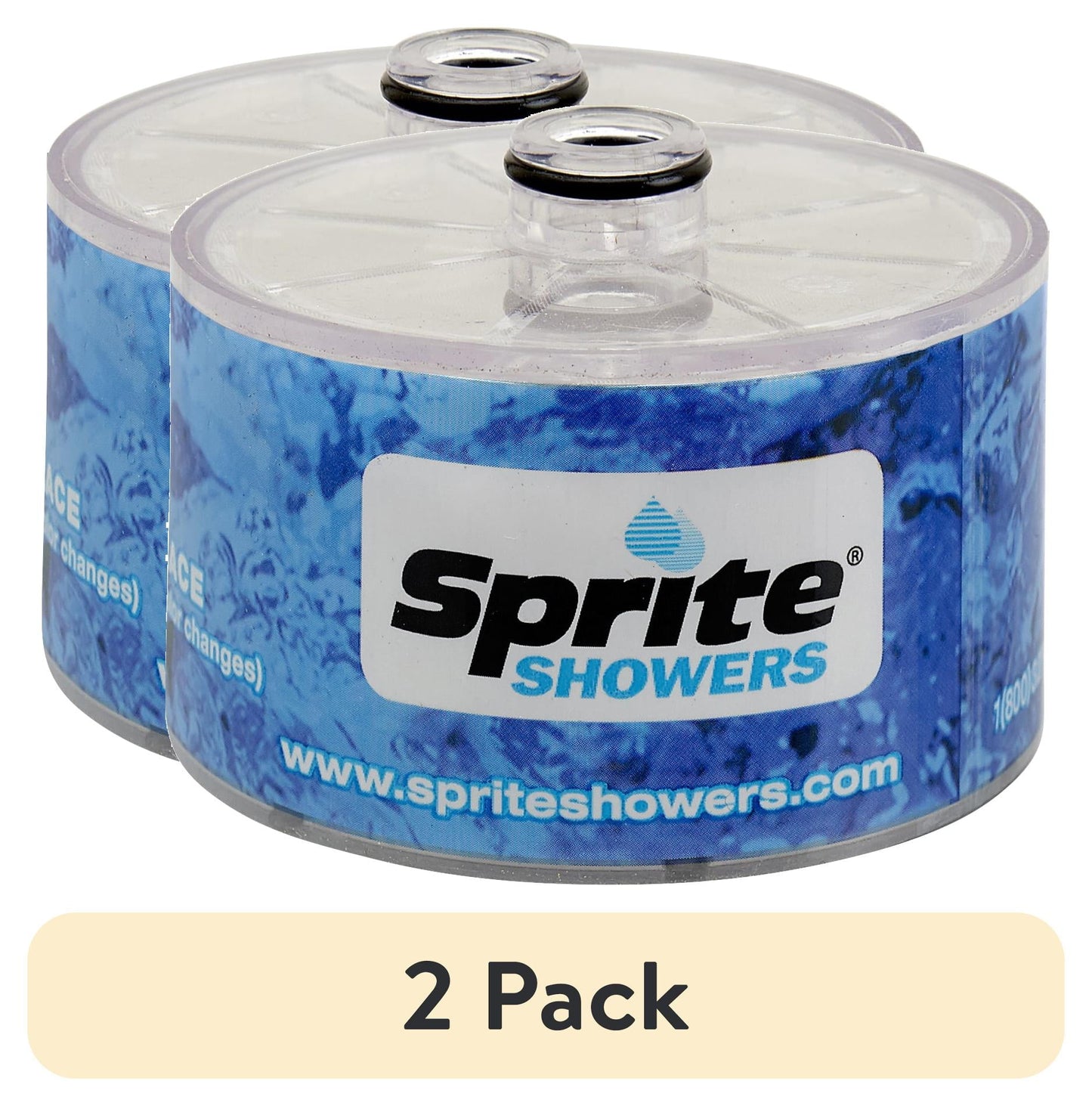 (2 pack) Sprite Slim-Line Replacement Shower Filter
