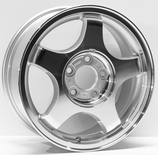 2000-2007 Chevrolet Impala Monte Carlo Replacement Wheel 16"X6.5" 5 Spoke, Silver Machined