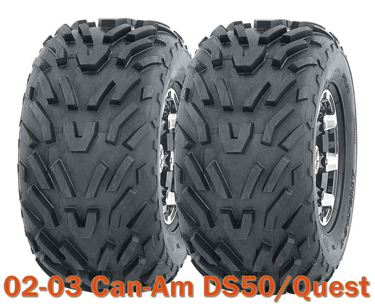 2002-2003 Can-Am DS50/Quest ATV tires 16x8-7 4PR, Set of 2