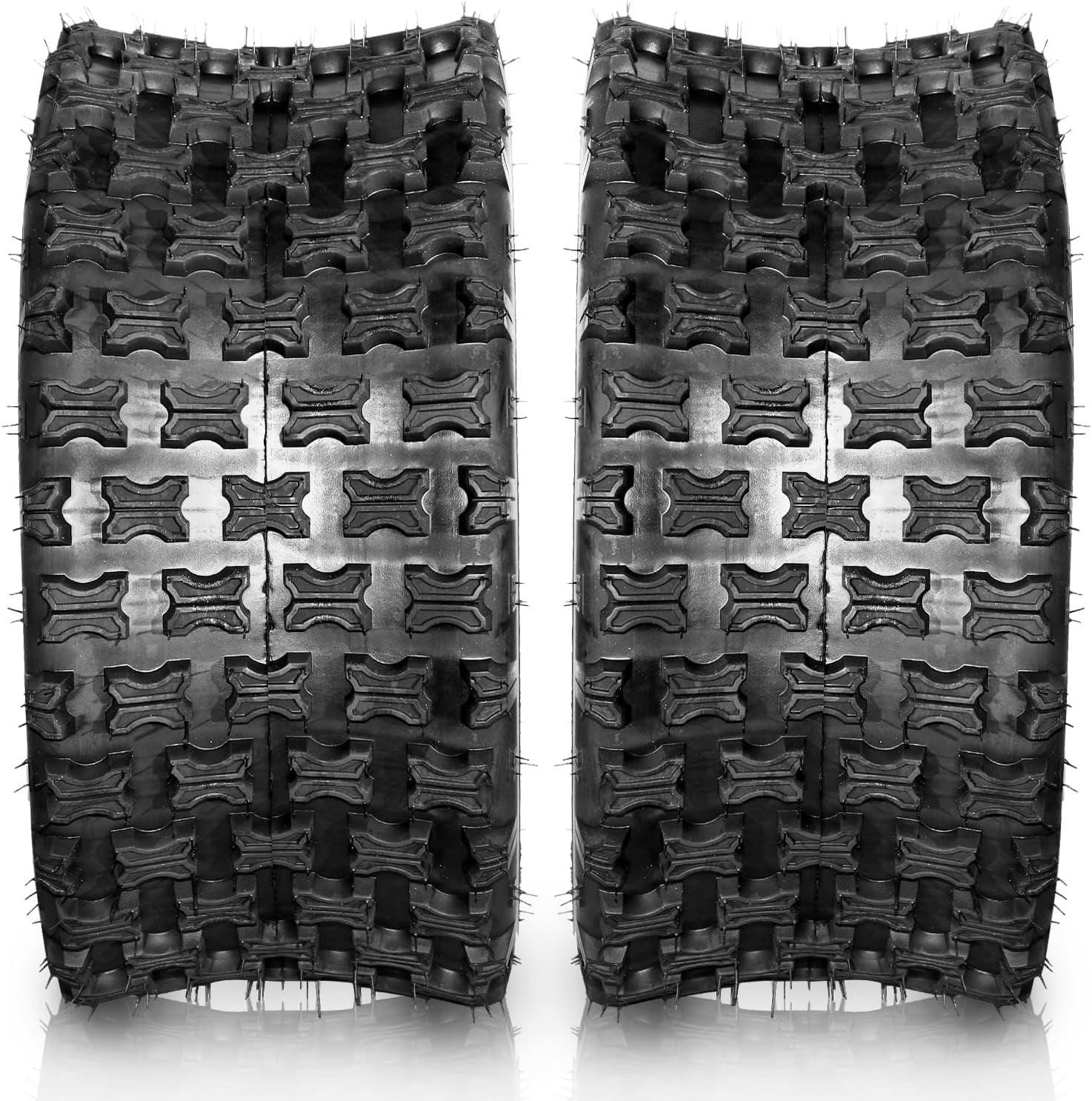 22x10-9 ATV UTV Sport All Terrain Tires - Tubeless, 6 PR (Set of 2)