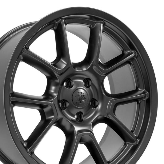 22x9.5 OE Wheels DG21 Satin Black Wheel 5x5 (29mm)