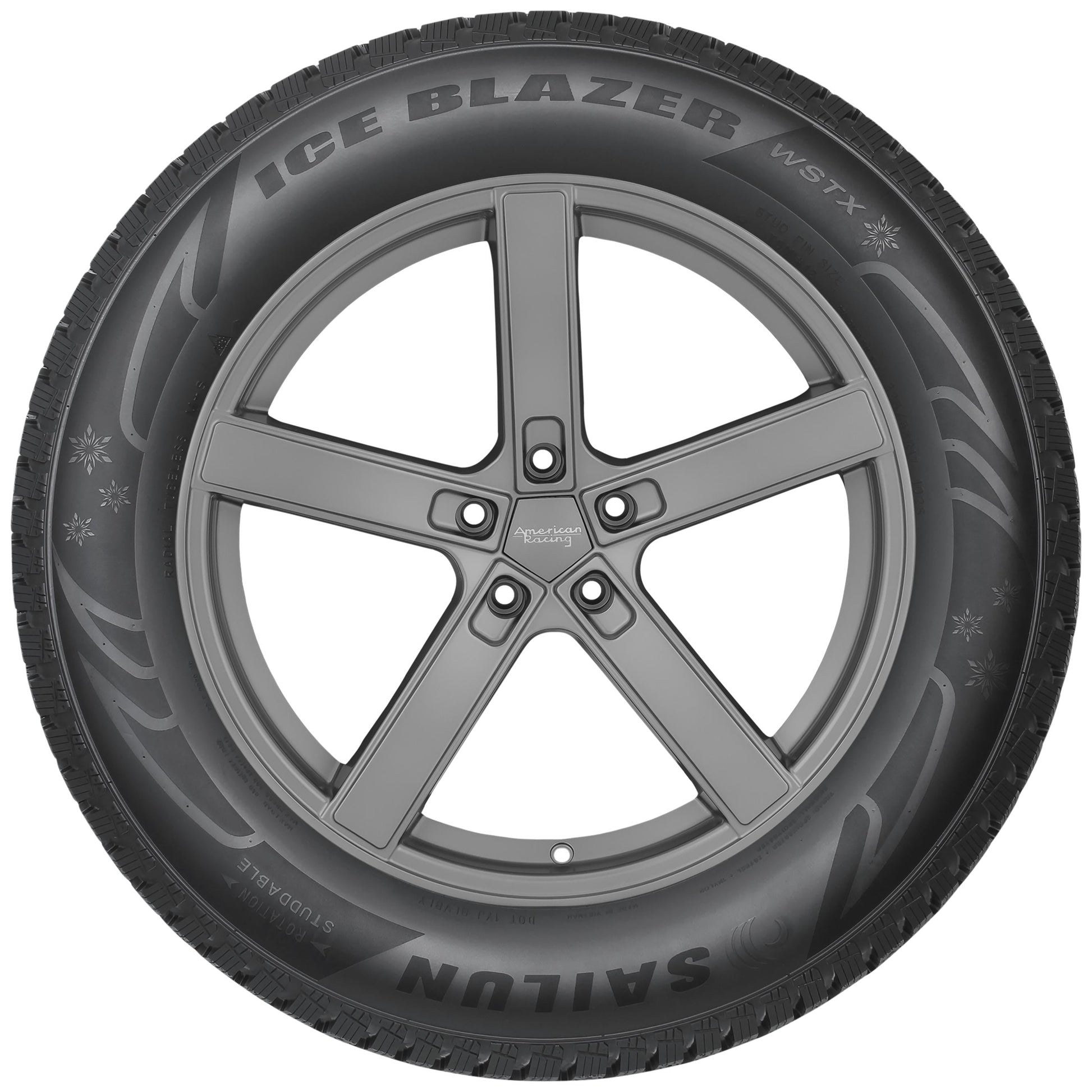 235/45R17 97T Sailun Ice Blazer WSTX Studdable Winter Snow Tire 2354517