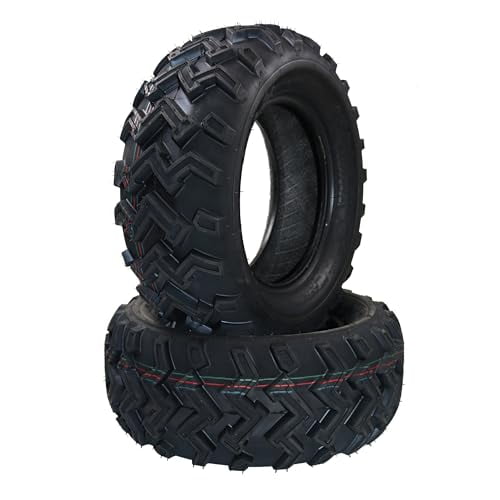 23x7-10 ATV Tires, 4PR All Terrain 23x7-10 TL QD115 ATV UTV Trail Sand Mud Off-Road Tires (Pack of 2, Tubeless)