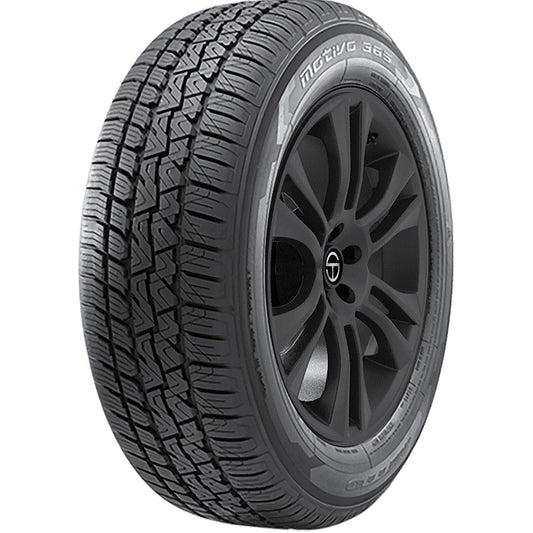 245/55R18 Nitto Motivo 365 107W XL Black Wall Tire