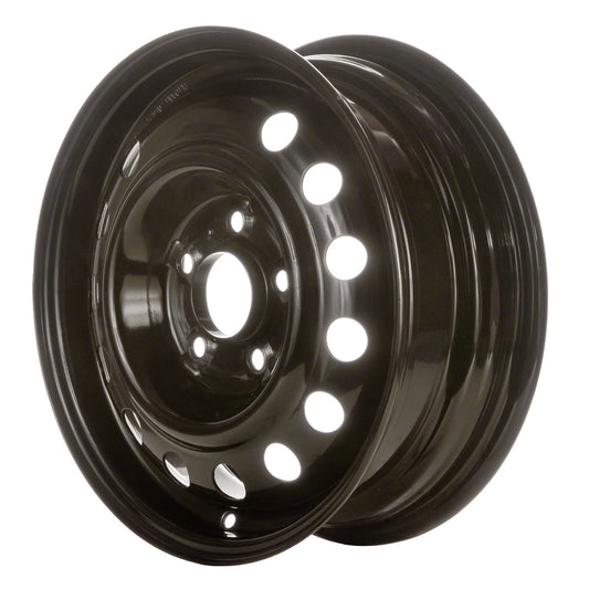 Remanufactured Painted Black Steel Wheel 15 x 5.5 529102H060 fits 2007-2010 Hyundai Elantra