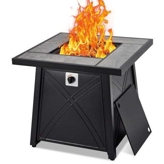 28''Propane Fire Pit Table, 50000BTU