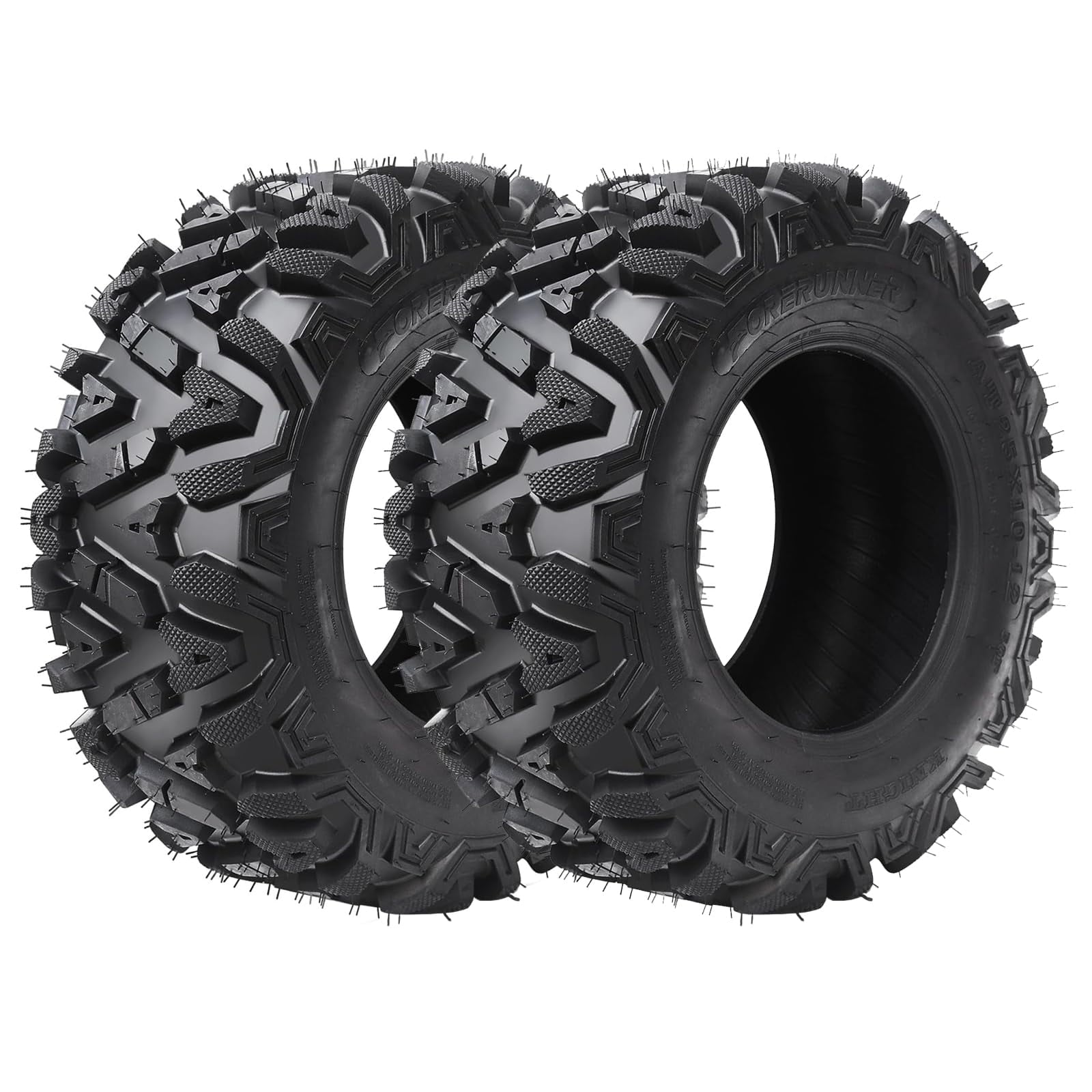 2PCS 23X8-11 Rubber ATV Tire All-Condition Performance, Durable Construction, AT23X8-11 Tire Perfect Fit for 11 Inch Rims, Exceptional Traction, and Off-Road Ready.