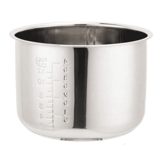 2X 6L Pressure Cooker Inner Pot Rice Pressure Cooker Stainless Steel Inner Pot Pressure Cooker