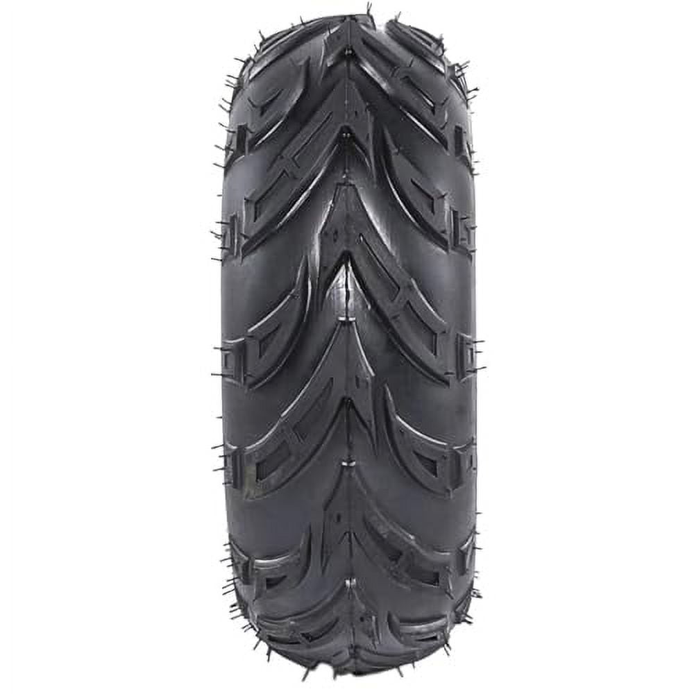 2pcs 145/70-6 Tubeless Wheel Tires with 6'' Rims 3 Bolt Pattern for 50cc 70cc 90cc 110cc 125cc ATV Go Kart UTV Quad Bike 4 Wheelers (2)